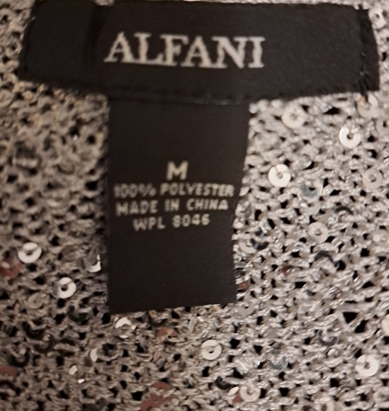 Alfani Women's Sequin Cardigan  Size M - Picture 7 of 7